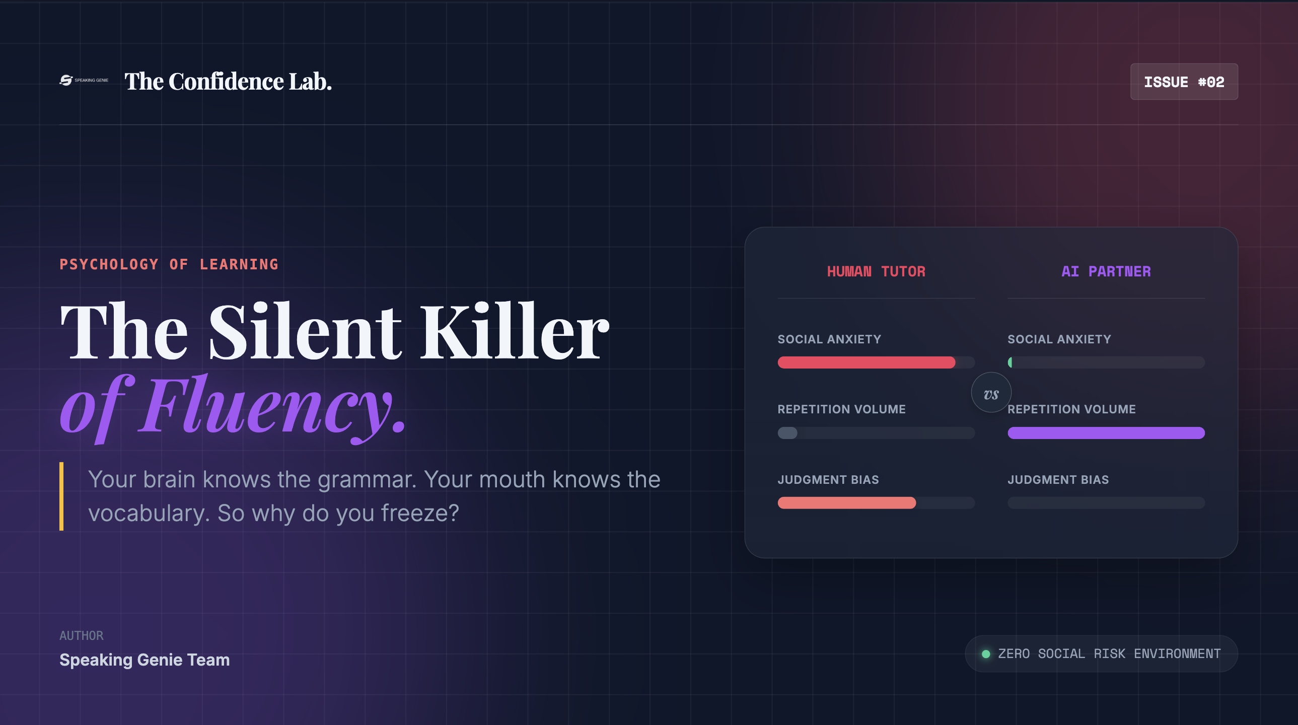 What is the "Speaking Freeze" in Language Learning and How Do You Overcome It?